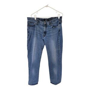 Men's Express Jeans Stretch Loose Boot Size 38x32